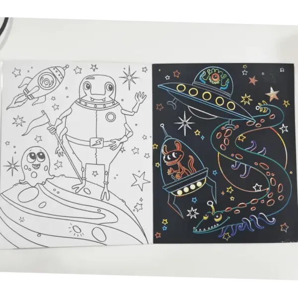 Scratch Surprise Book: Awesome Worlds