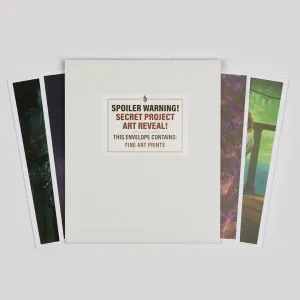 Secret Projects Art Print Bundle (4-Pack) Dragonsteel Books