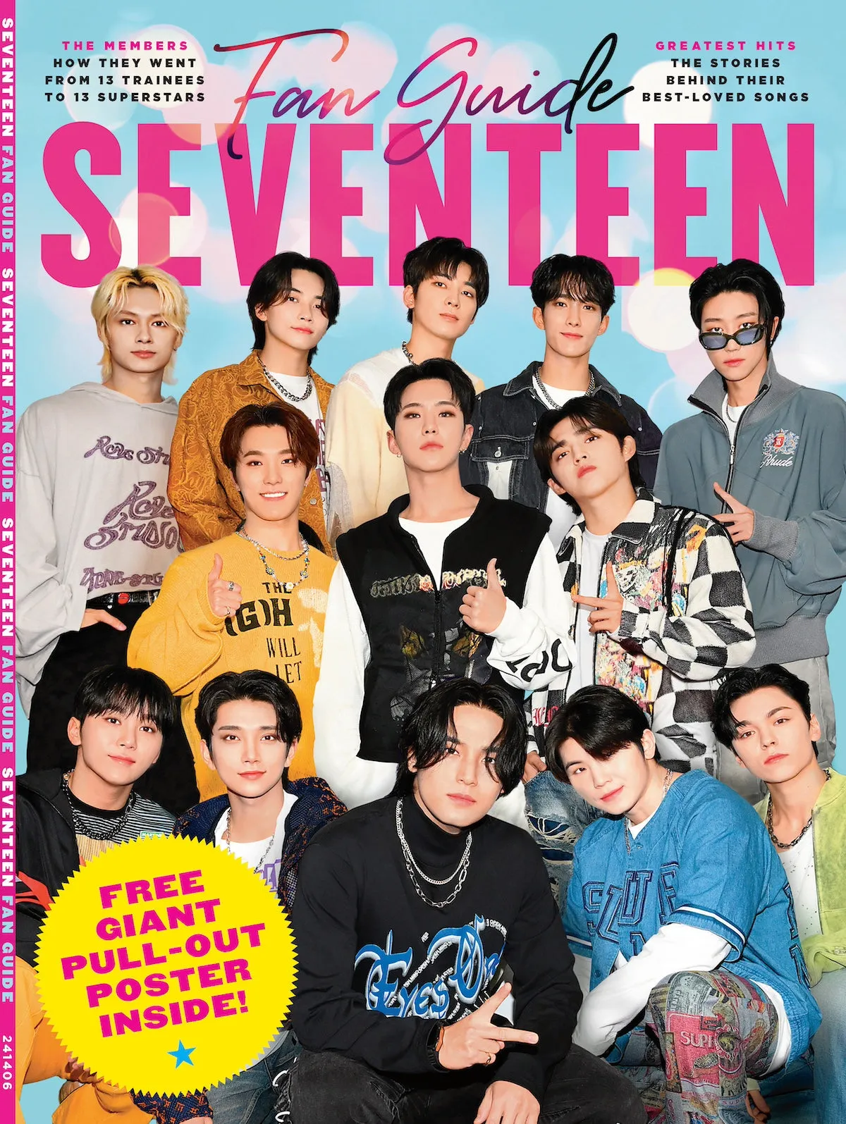 Seventeen - Fan Guide: K-Pop Band, Journey To Stardom, 13 Members, Mingyu, The8, Joshua, Seungkwan, S.Coups, Vernon, Greatest Hits, Hot, Super, Darl ing, Pretty U, 25 Facts, Quiz, Free Poster & More!