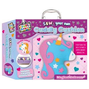 Sew Your Own Cuddly Cushion Kit: Magical Unicorn