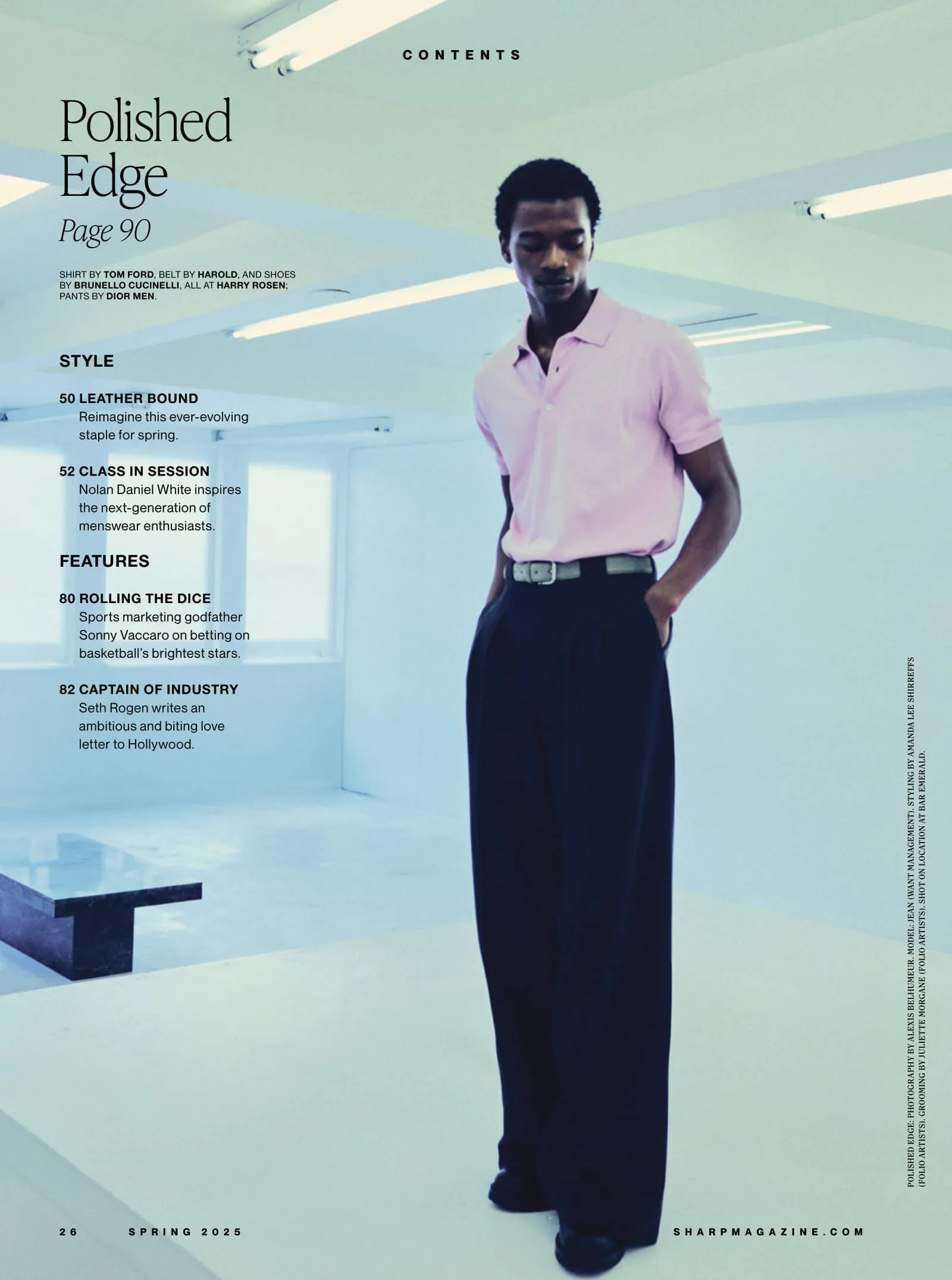 Sharp Magazine - Spring 2025: Seth Rogen Running The Show, David Cronenberg's Biggest Fears, Athens' Natural Wines, 150 Years Of Tiffany & Co, Sonny Vaccaro's Advice On Basketball Star Bets & More!