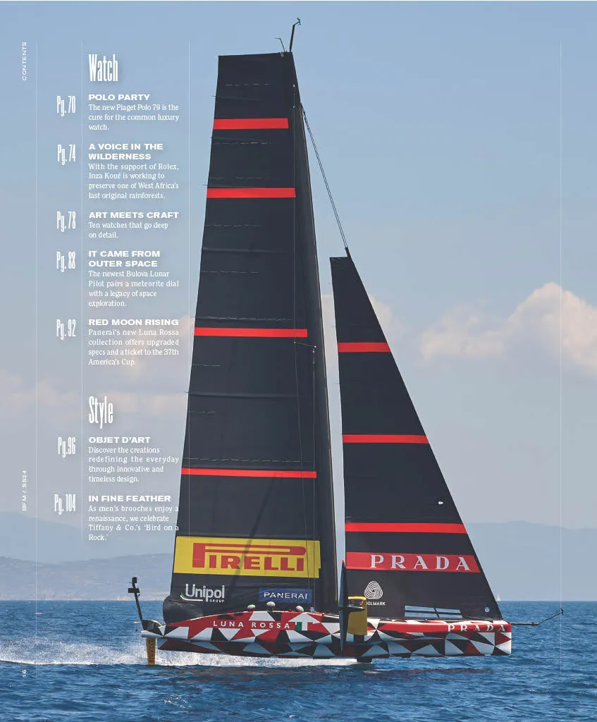 SHARP - The Book For Men: Spring & Summer 2024, Josh Brolin Reflects On His Career, Noteworthy Launches Of The Season, Auto, Range Rover, Polo Party, Rolex, Collabs, Style Manual, Mens Brooches & More