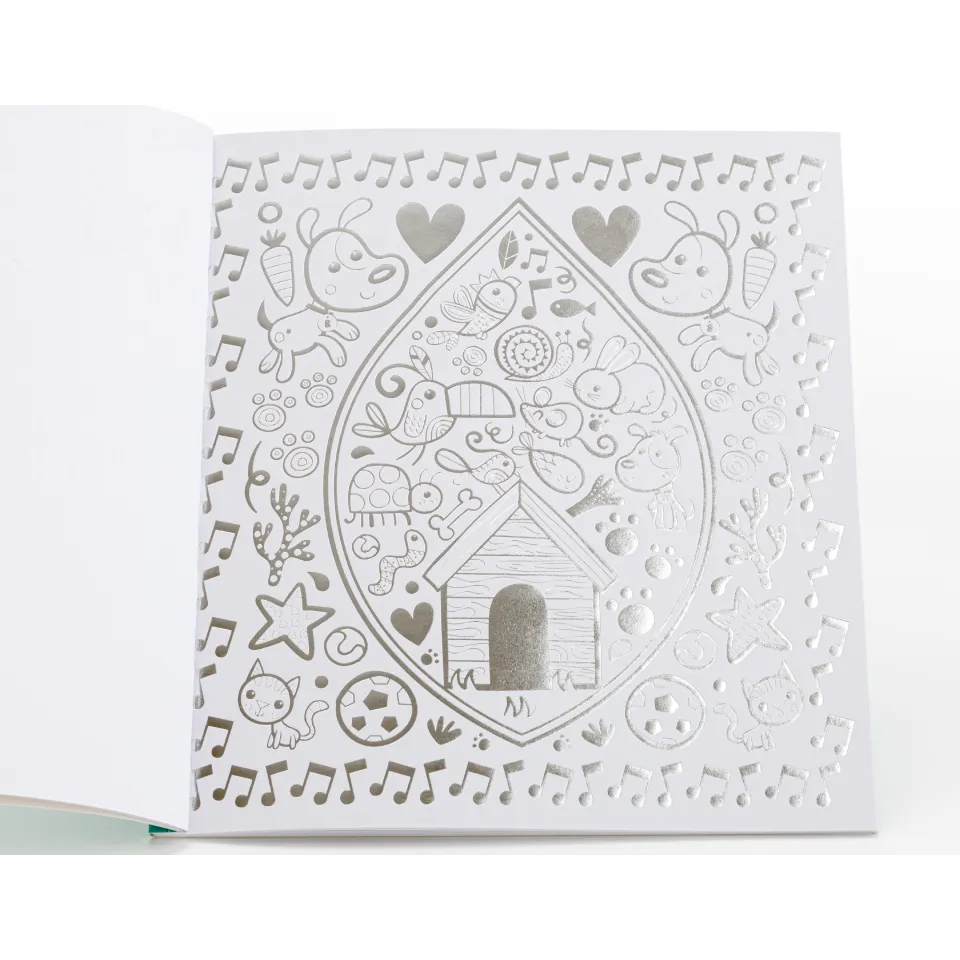 Shimmer Art Colouring Book: Animals