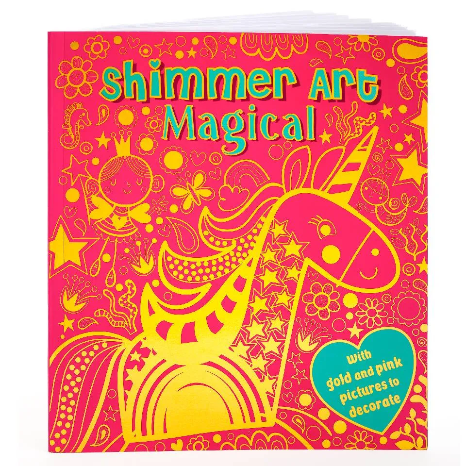 Shimmer Art Colouring Book: Magical
