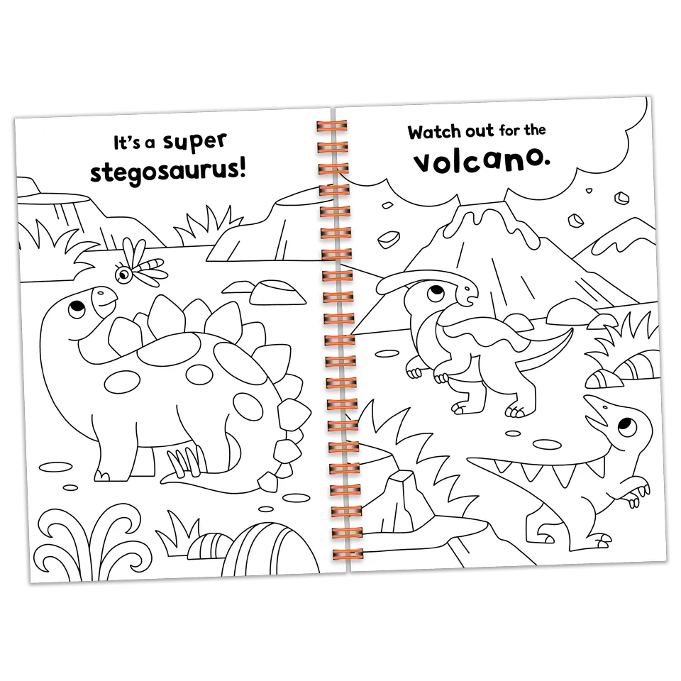 Shiny Mosaic Art Book: Dinosaurs
