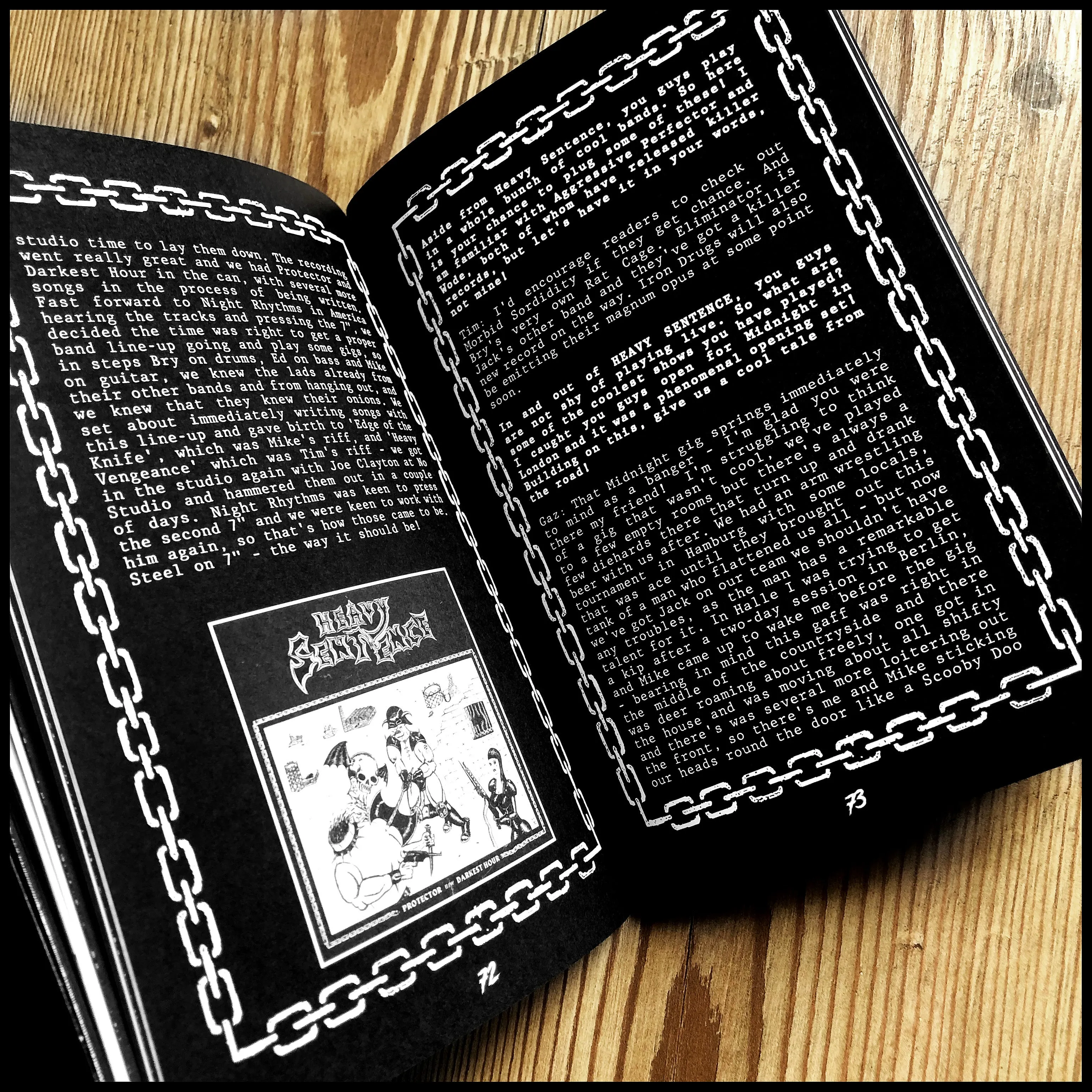 SHRIEKS FROM THE ABYSS Collection: Issues 1, 2 & 3 fanzine book [black/death/speed/war metal]