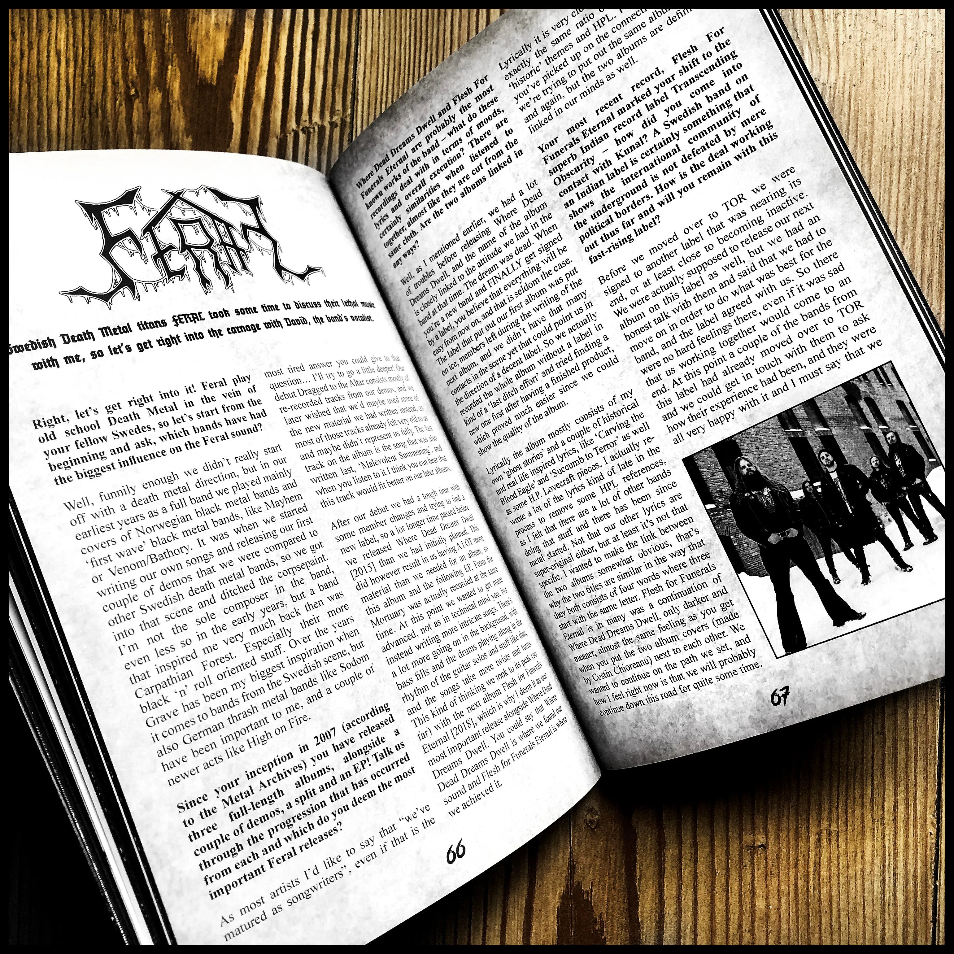 SHRIEKS FROM THE ABYSS Collection: Issues 1, 2 & 3 fanzine book [black/death/speed/war metal]