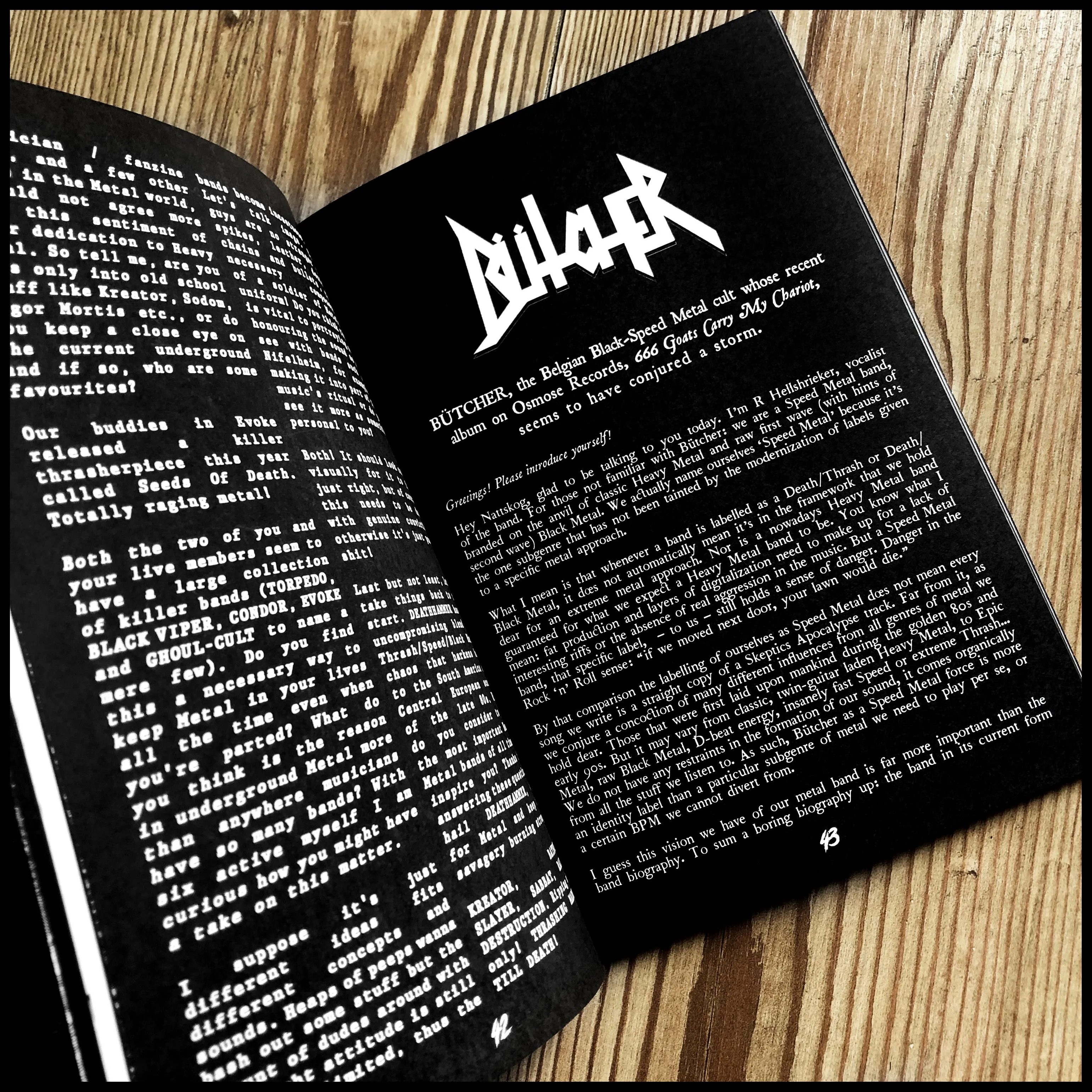 SHRIEKS FROM THE ABYSS Collection: Issues 1, 2 & 3 fanzine book [black/death/speed/war metal]