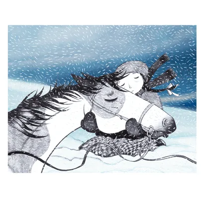 Snow storm PRINT Alison Lester