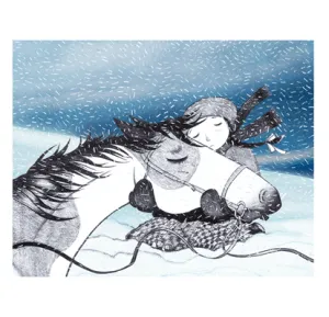 Snow storm PRINT Alison Lester