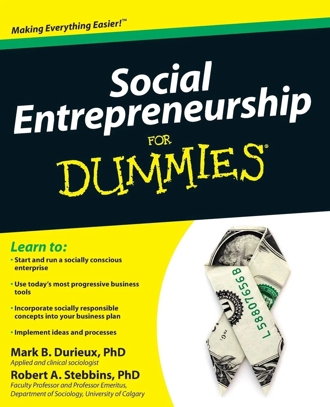 Social Entrepreneurship For Dummies Paperback