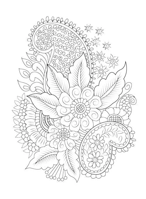 Soothing Color - Floral Edition: Adult Coloring Book, Relax Your Mind, Feel Calm, Unwind, Spark Creativity, Unplug, De-Stress, Mental Clarity, Reduce Anxiety, Self-Care, Practice Mindfulness & More!