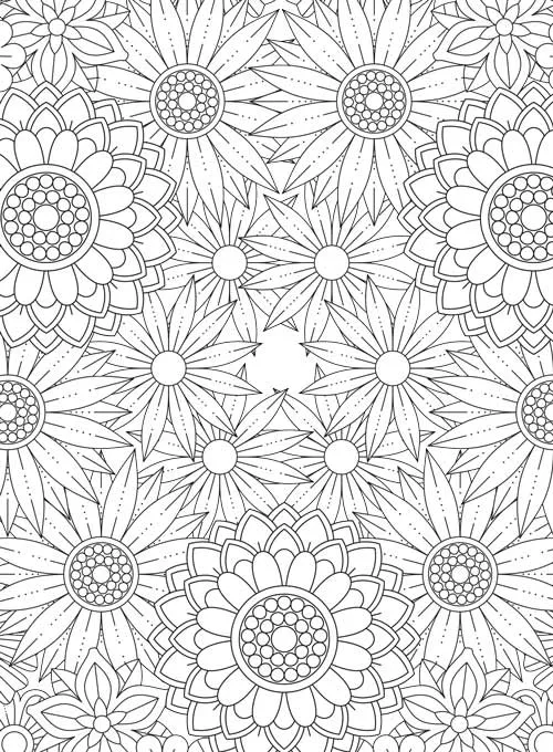 Soothing Color - Floral Edition: Adult Coloring Book, Relax Your Mind, Feel Calm, Unwind, Spark Creativity, Unplug, De-Stress, Mental Clarity, Reduce Anxiety, Self-Care, Practice Mindfulness & More!