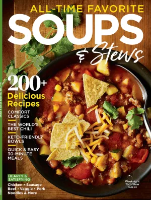 Soups & Stews - 200  Delicious Recipes: Keto-Friendly Meals, 30-Minute Dinners, Flavors, Chili, Chowder, Bisque, Fish, Meat, Poultry, Pasta, Grains, Veggies, Slow Cooker & Homemade Simple Dish Ideas!