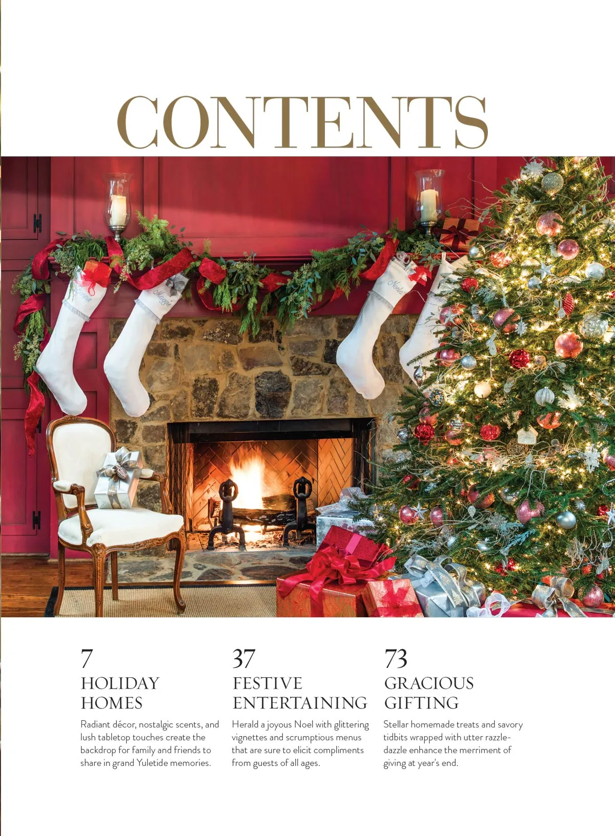 Southern Lady - Christmas: Best Of The Season, Entertaining Guide, Top-Rated Recipes, Dcor Ideas, Tabletop Touches, Menus, Homemade Treats, Tips For Gracious Gifting, Glittering Vignettes & More!