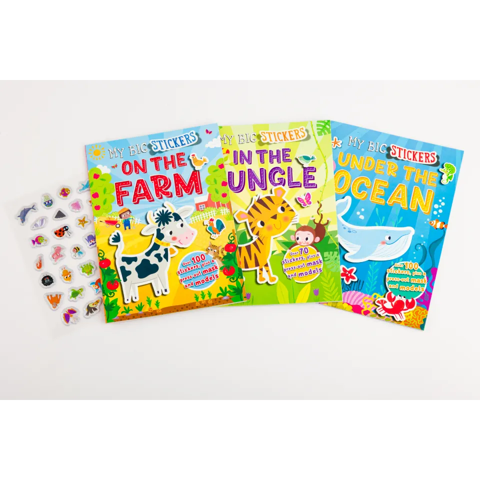 Sparkly Activity Case: Animal World
