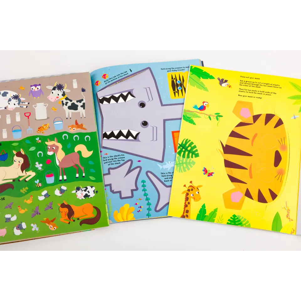 Sparkly Activity Case: Animal World