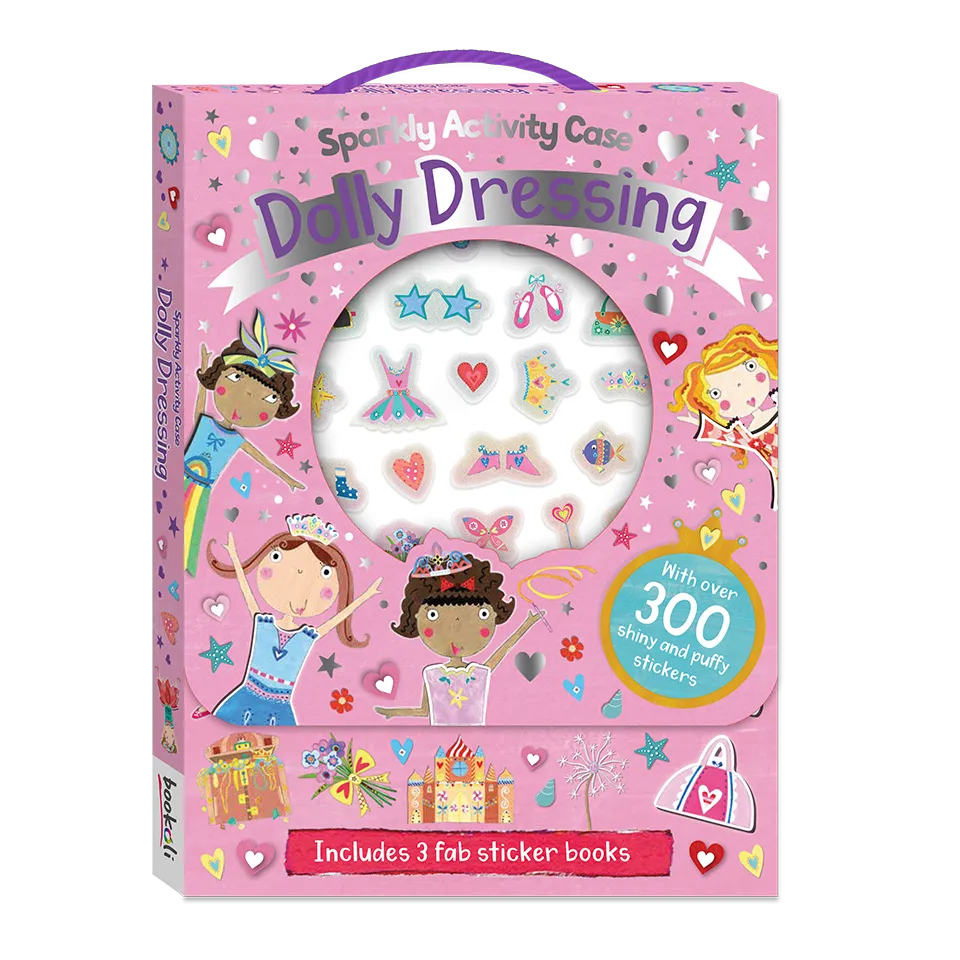 Sparkly Activity Case: Dolly Dressing