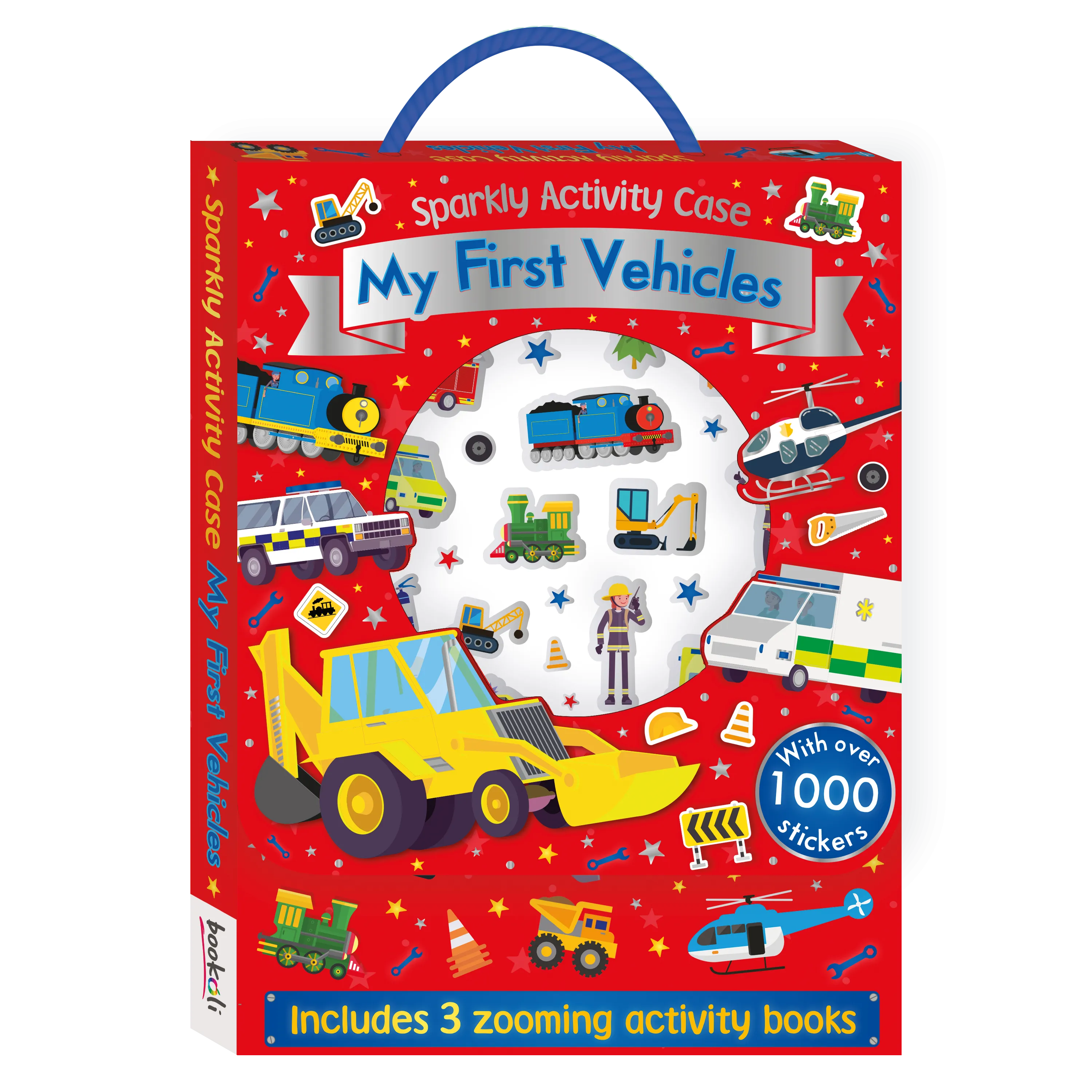Sparkly Activity Case: My First Vehicles