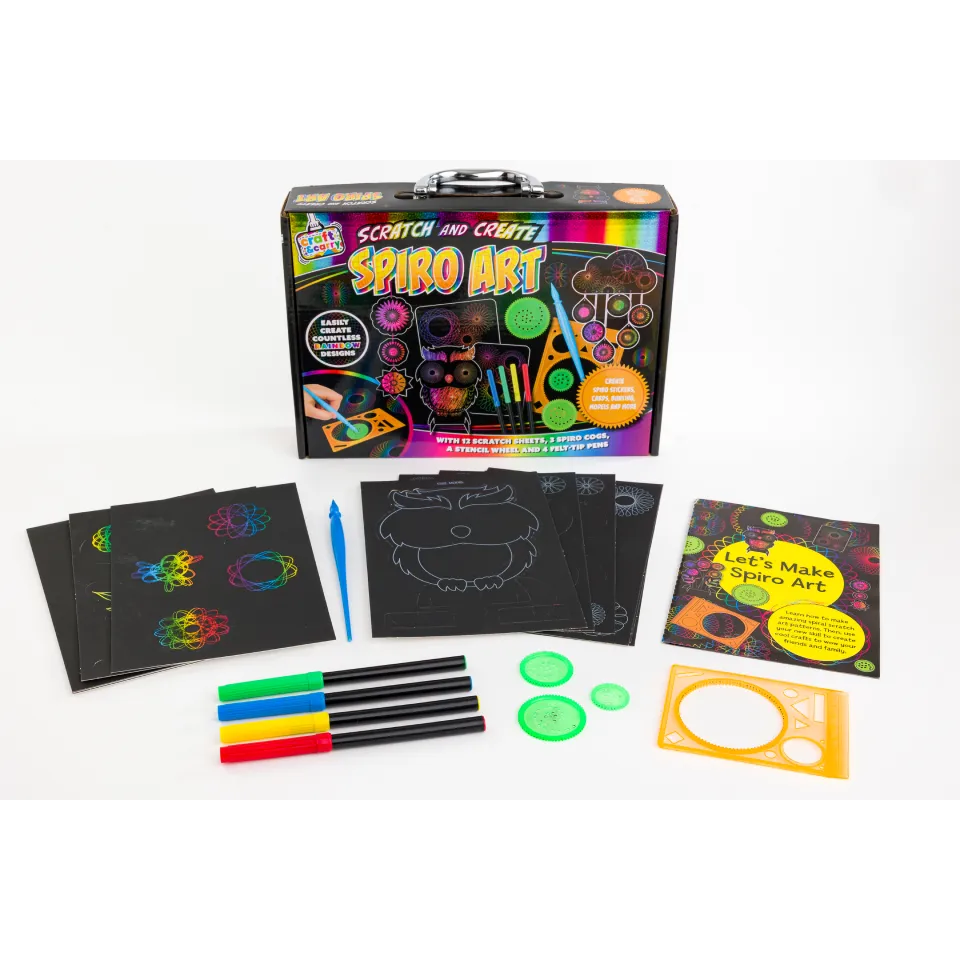 Spiroart Scratch Art Kit