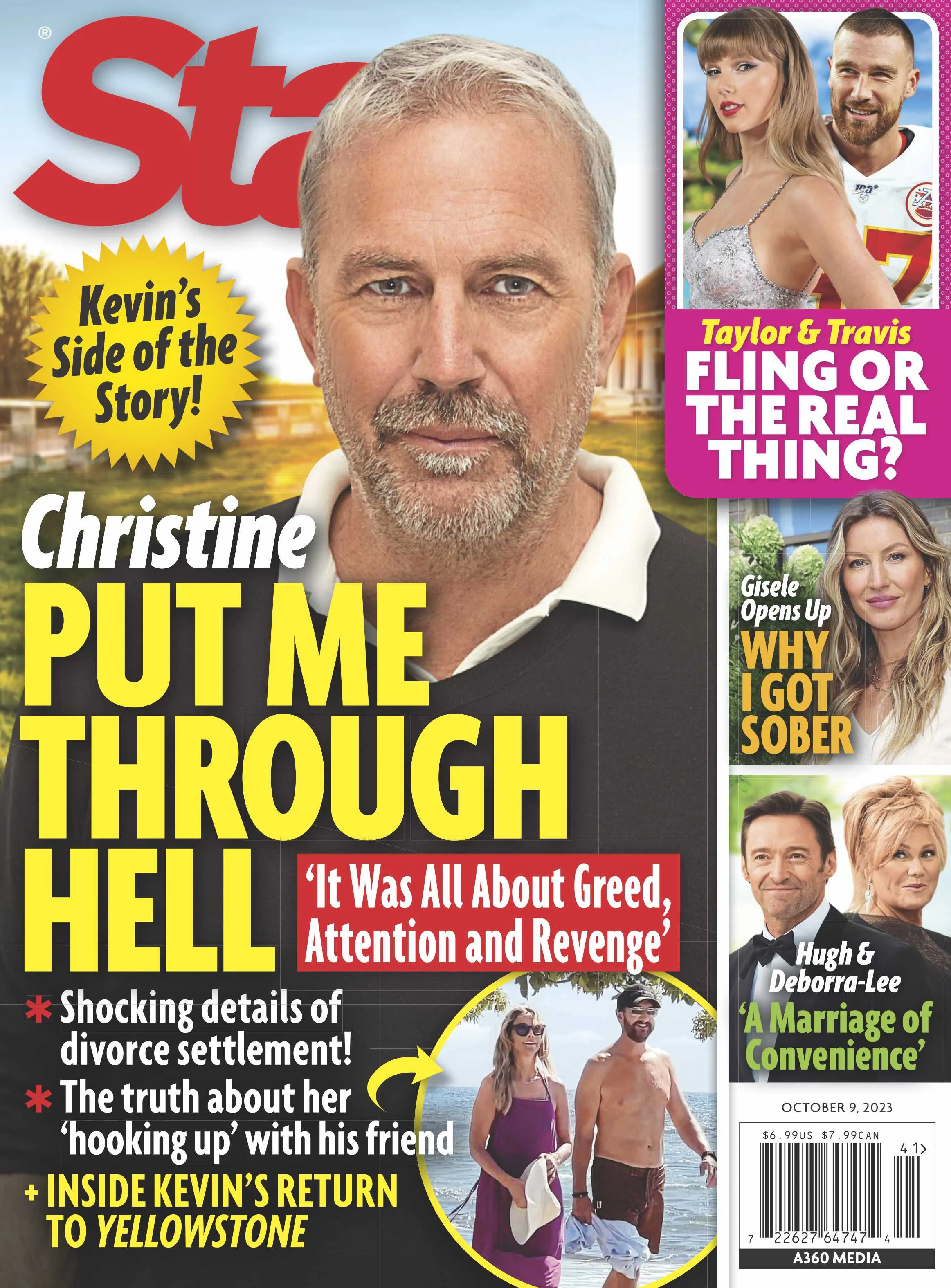 Star - 10.09.23 Kevin Costner Side of the Story, Christine Put Me Through Hell