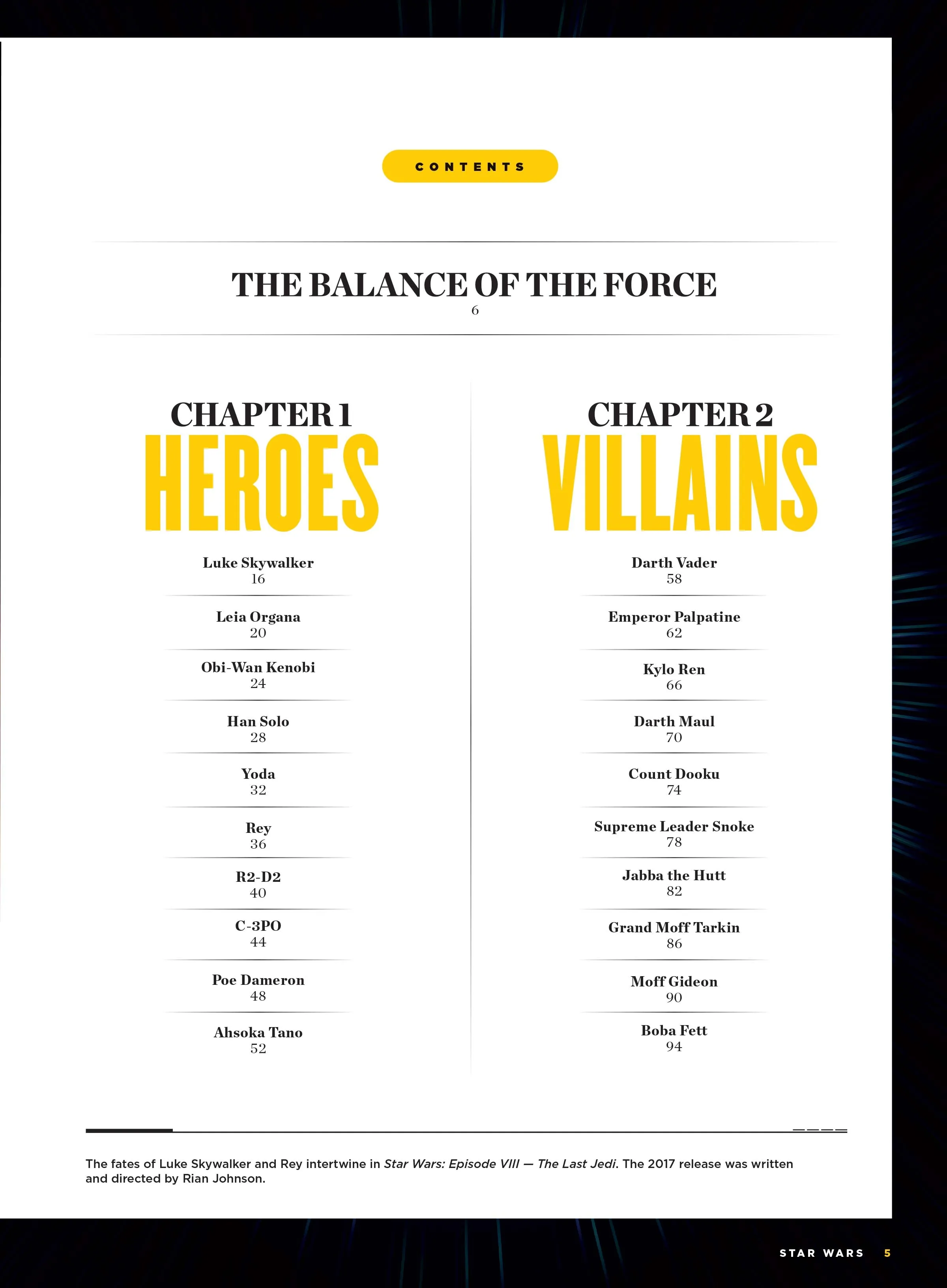 Star Wars - Fan Guide To Heroes & Villains: Backstories & BTS Of Universe Characters, Luke Skywalker, Leia Organa, Darth Vader, Yoda, Emperor Palpatine, C-3PO, Ahsoka Tano, Rey, Kylo Ren & Darth Maul!
