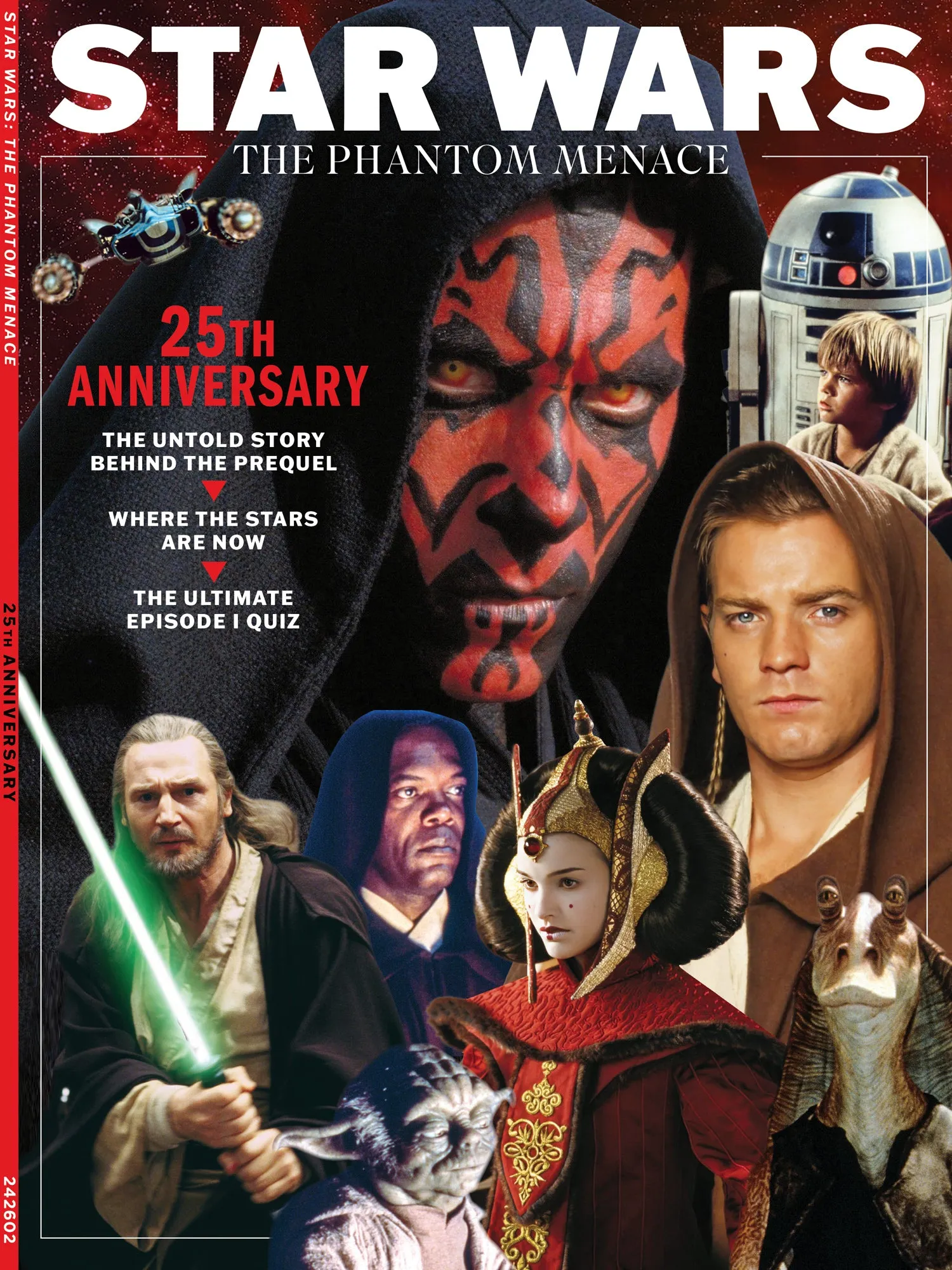 Star Wars - Phantom Menace: Untold Story Behind The Prequel, Where The Stars Are Now, Natalie Portman, Liam Neeson, Episode 1 Quiz, Memorable Quotes, Obi-Wan Kenobi, Padm Amidala, Darth Maul & More!