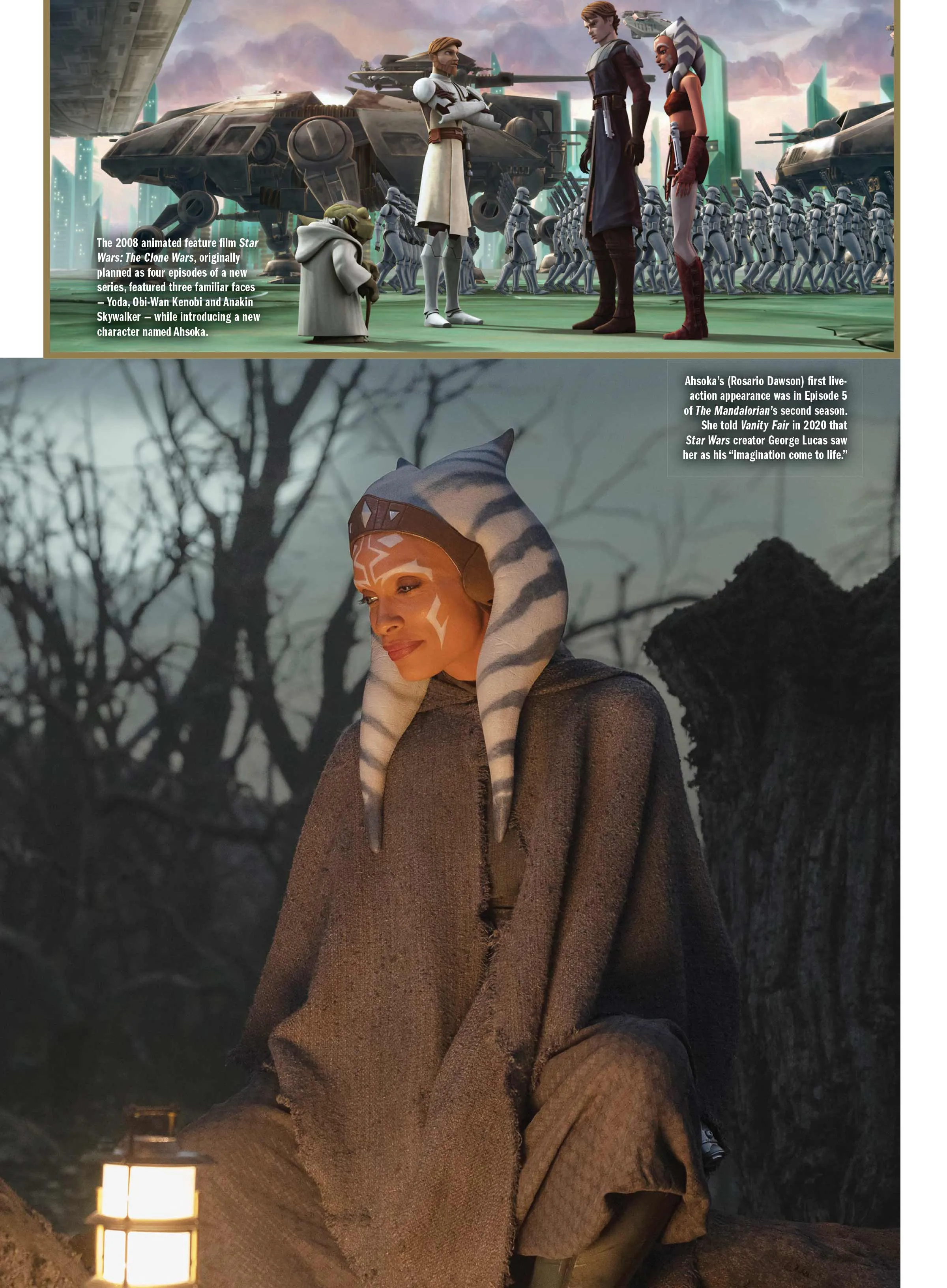 Star Wars - The Many Worlds: George Lucas Sci-Fi Movies, Rogue One, Sequels, Animation, TV Series, Disney , Characters, Obi-Wan Kenobi, Ahsoka Tano, Rosario Dawson, Episode Guide, BTS & Wha'ts Next!