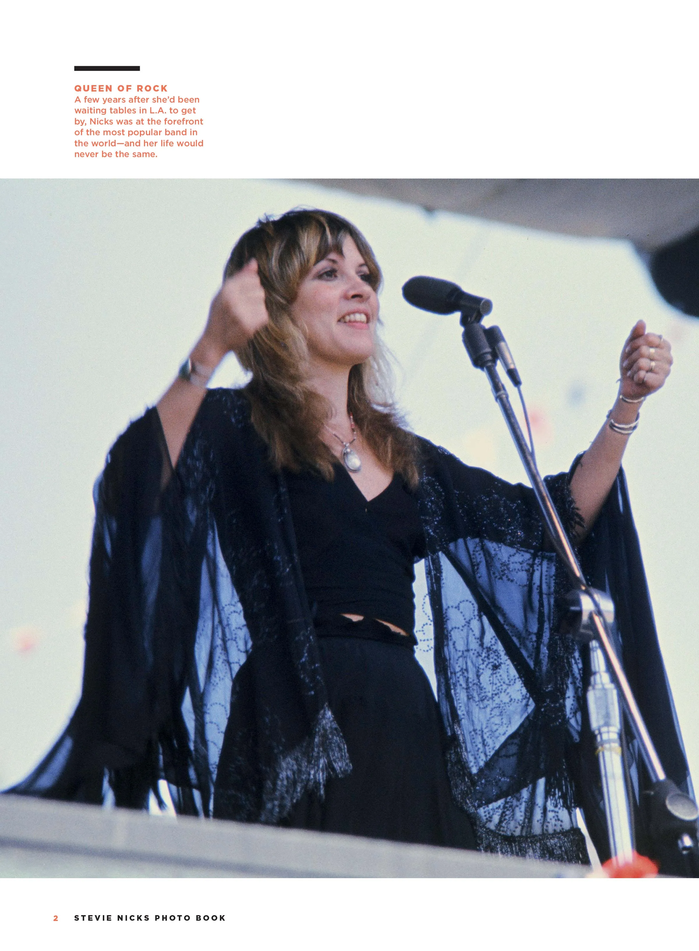Stevie Nicks - Celebrating The Legendary Goddess of Rock Photo Book