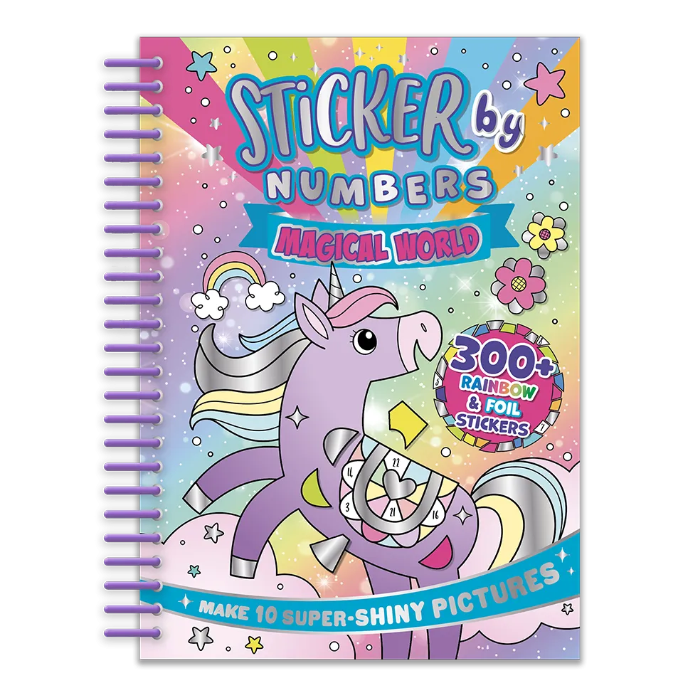 Sticker by Numbers: Magical World