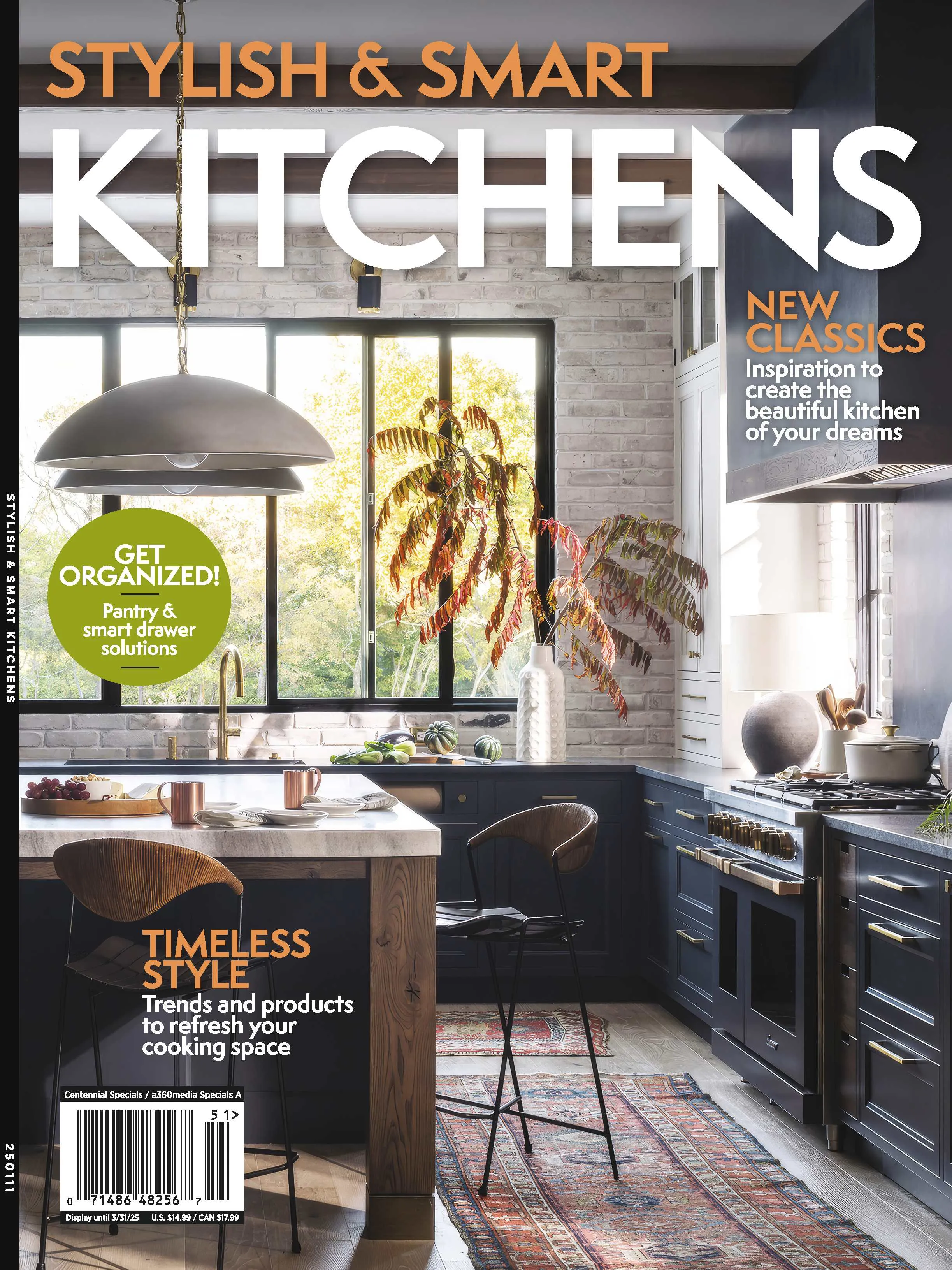 Stylish & Smart Kitchens - Innovative Designs & Trends: Create Your Dream Kitchen, Organize, Remodel, Pantry & Drawer Solutions, Modern Masterpiece, Ideas From The Kitchen & Bath Industry Show & More!