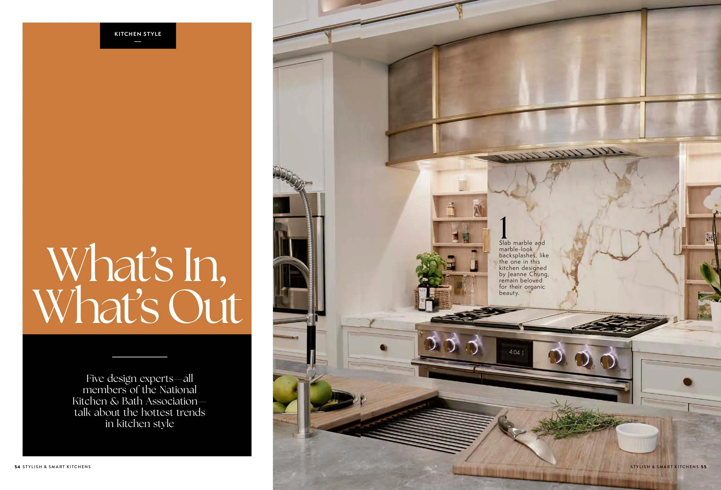 Stylish & Smart Kitchens - Innovative Designs & Trends: Create Your Dream Kitchen, Organize, Remodel, Pantry & Drawer Solutions, Modern Masterpiece, Ideas From The Kitchen & Bath Industry Show & More!