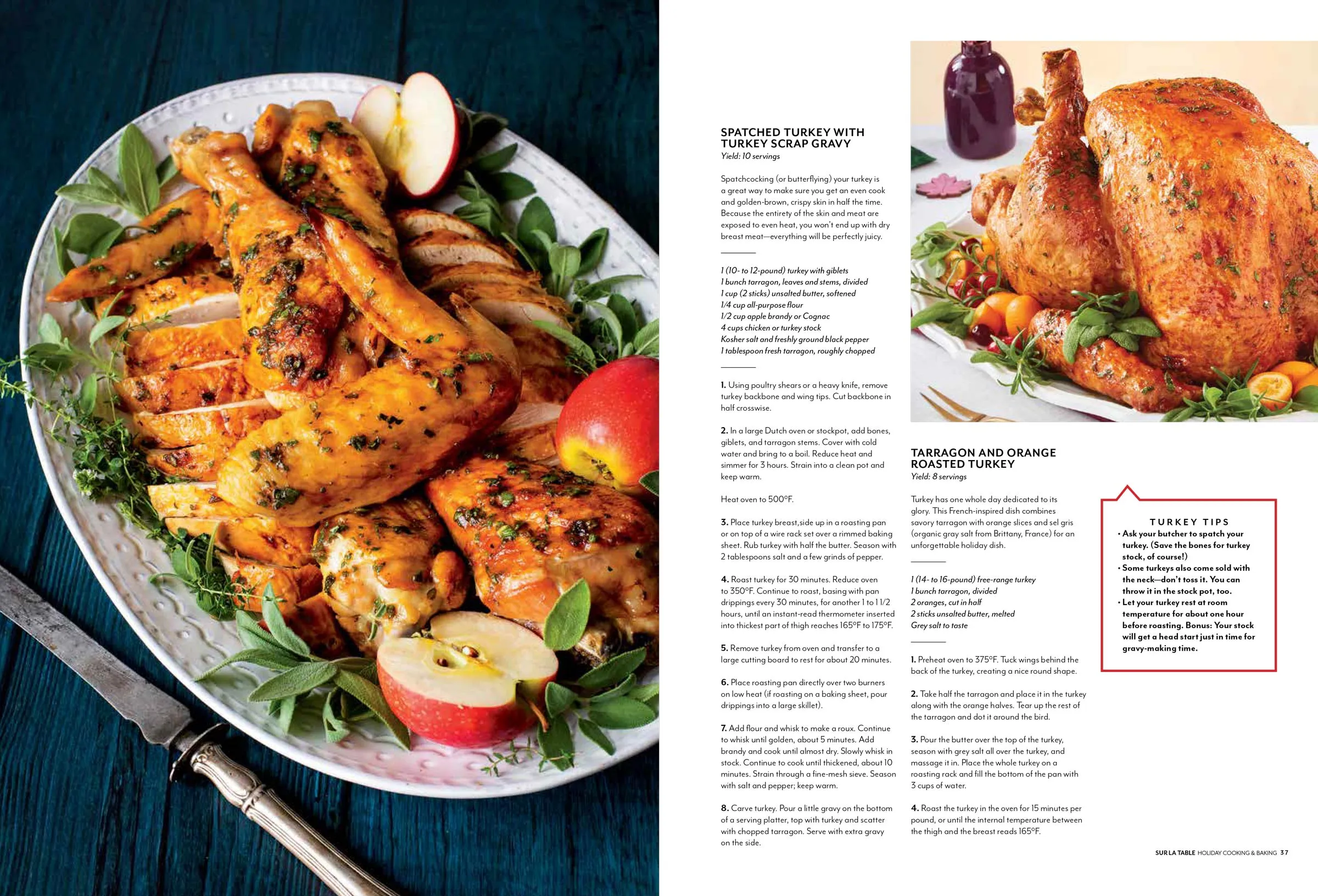 Sur La Table - Holiday Cooking & Baking: 82 Recipes   Pro Know-How, Tools For Bakers, Desserts & Cookies, Appetizers, Turkey 3 Ways, Side Dishes, Pies, Pumpkin, Brunch, Main Dishes, Cocktails & More!