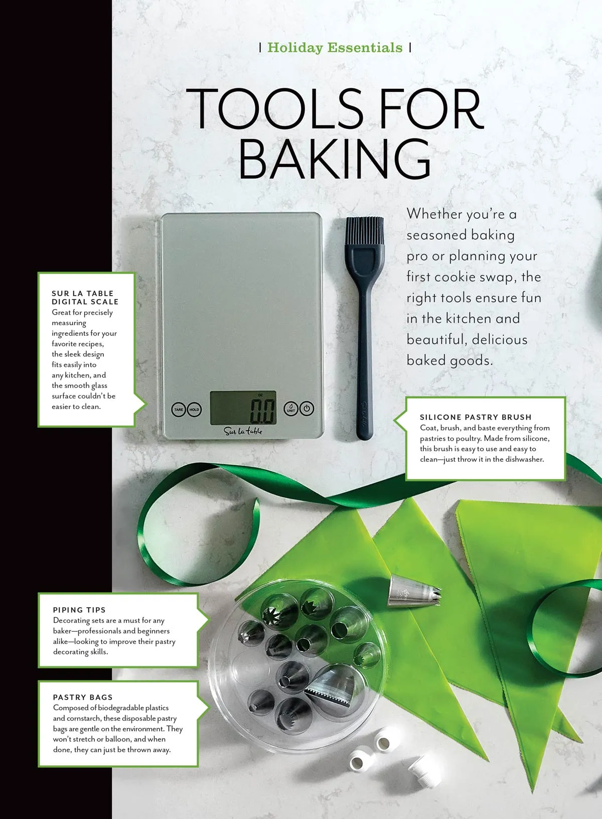 Sur La Table - Holiday Cooking & Baking: 82 Recipes   Pro Know-How, Tools For Bakers, Desserts & Cookies, Appetizers, Turkey 3 Ways, Side Dishes, Pies, Pumpkin, Brunch, Main Dishes, Cocktails & More!