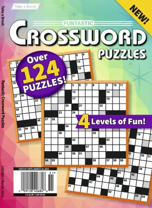 Take a Break - Funtastic Crossword 24.12.20: Over 124 Puzzles, 4 Levels Of Fun For Everyone! Your First-Class Ticket To Unwind, Unplug & Relax!