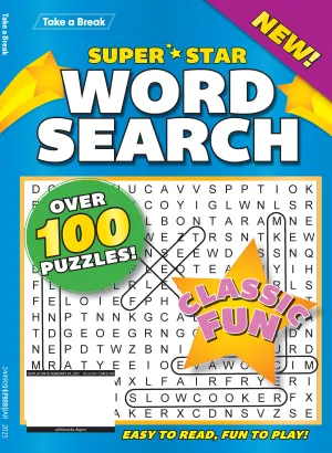 Take a Break - Super Star Word Search!