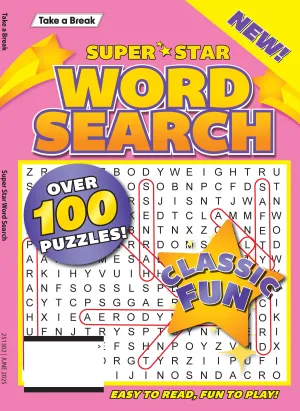 Take a Break - Superstar Word Search 25.03.21: Over 100 Puzzles, Hours Of Classic Fun, Easy To Read & Fun To Play!