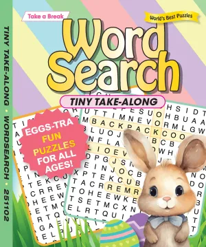 Take a Break- Tiny Take Along 25.03.07: Eggs-Tra Fun Puzzles For All Ages, Easter & Spring Themed Puzzles! Take Anywhere To Relax, Unwind, Unplug, Sharpen Your Mind & More!