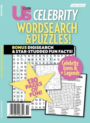Take a Break - Us Weekly Celebrity Word Search &Puzzles 24.12.06: 130 Pages Of Fun, Celebrities, Icons, Legends! Bonus DigiSearch & Star Studded Fun Facts & More!