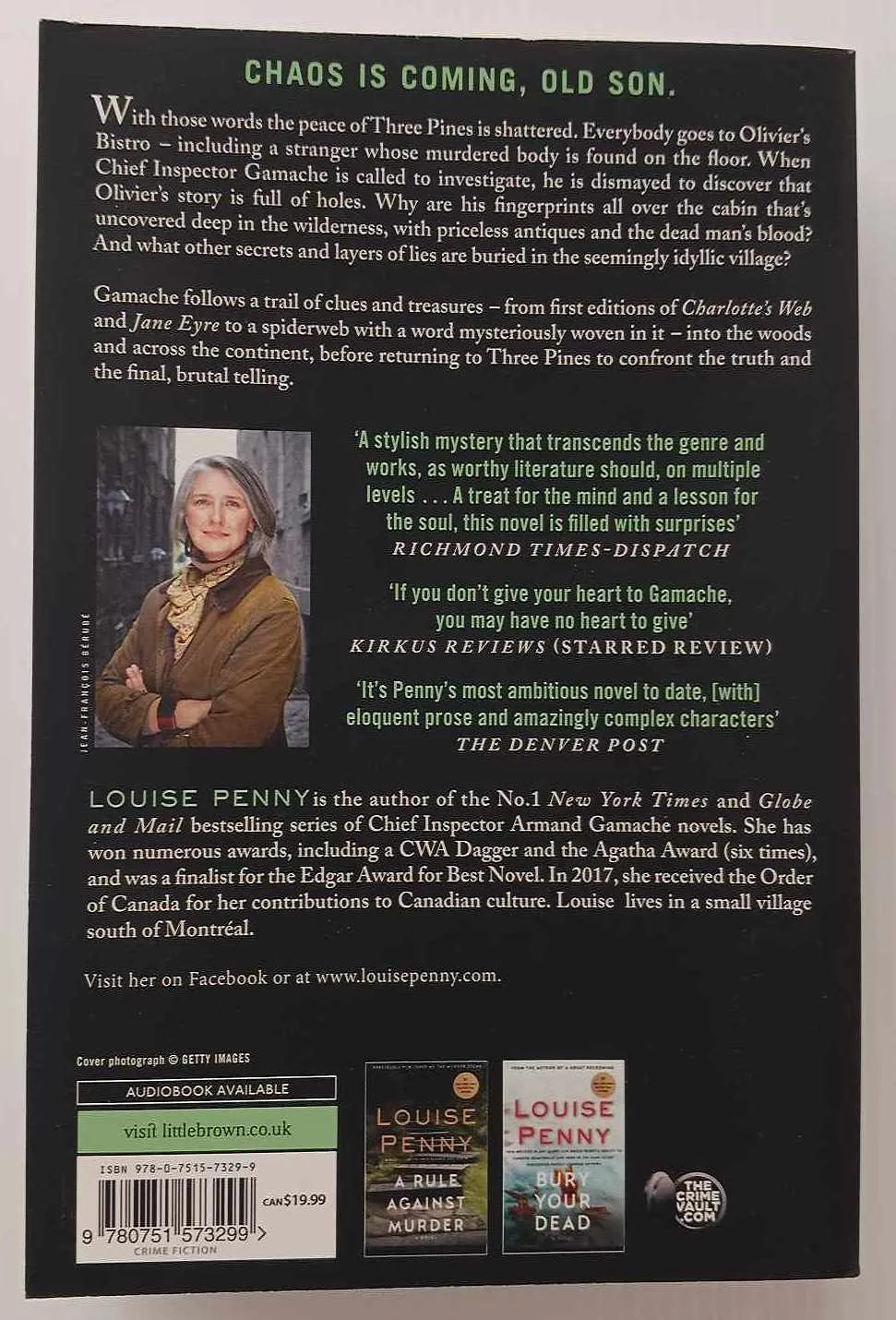THE BRUTAL TELLING - Louise Penny