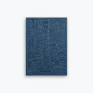 The City Works - Notebook - Tokyo - B6 - Blue