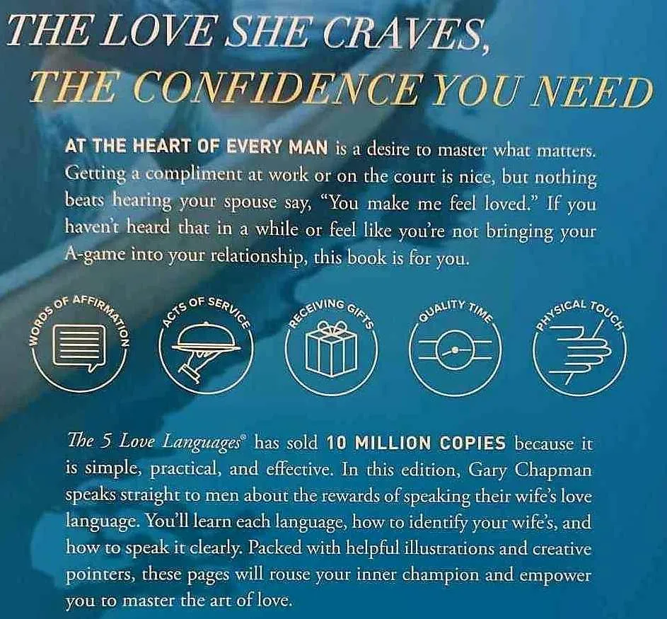 THE FIVE LOVE LANGUAGES FOR MEN - Gary Chapman, Randy Southern