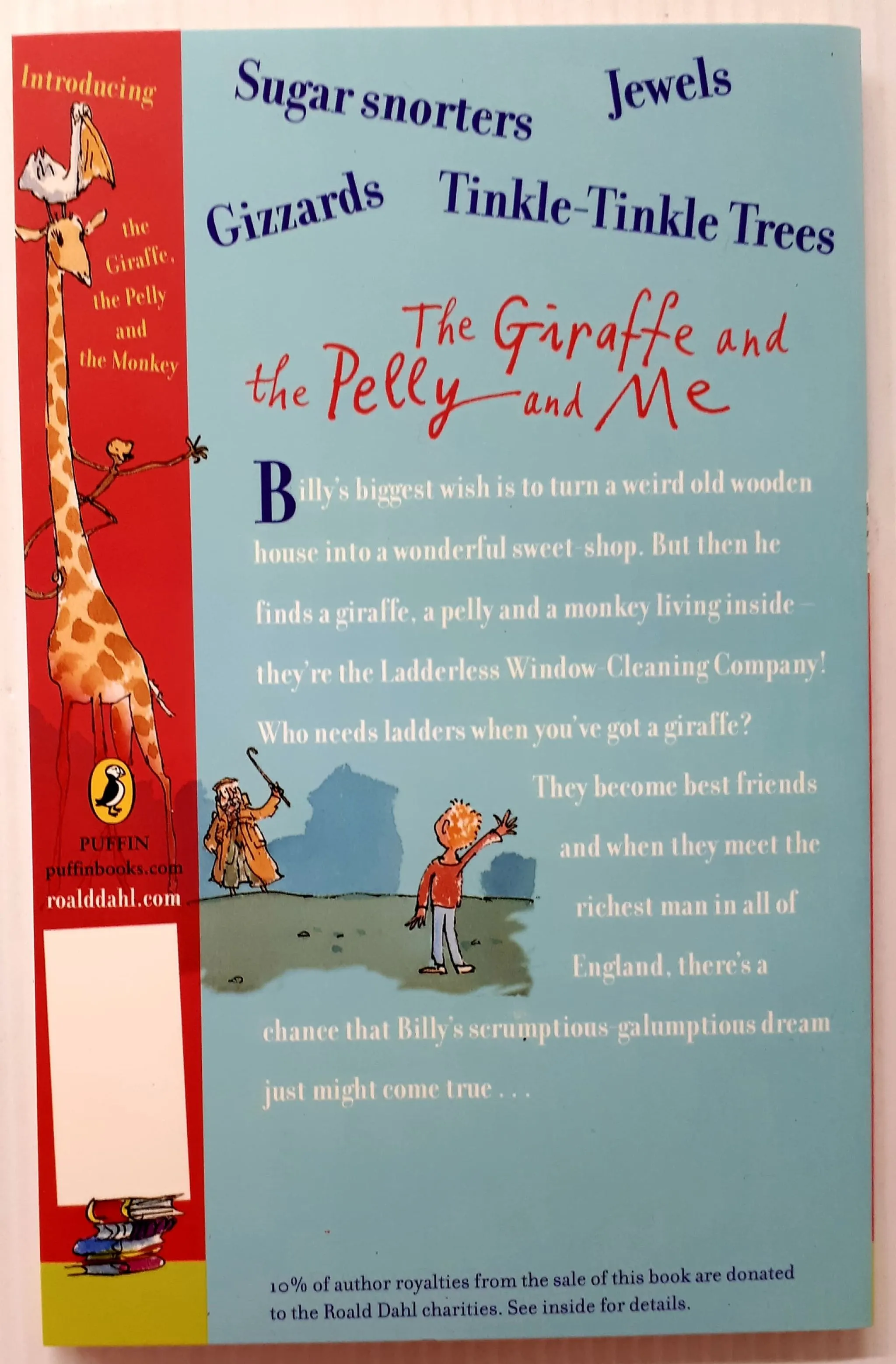 THE GIRAFFE AND THE PELLY AND ME - Roald Dahl