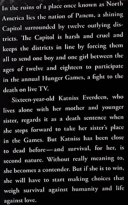 THE HUNGER GAMES - Suzanne Collins