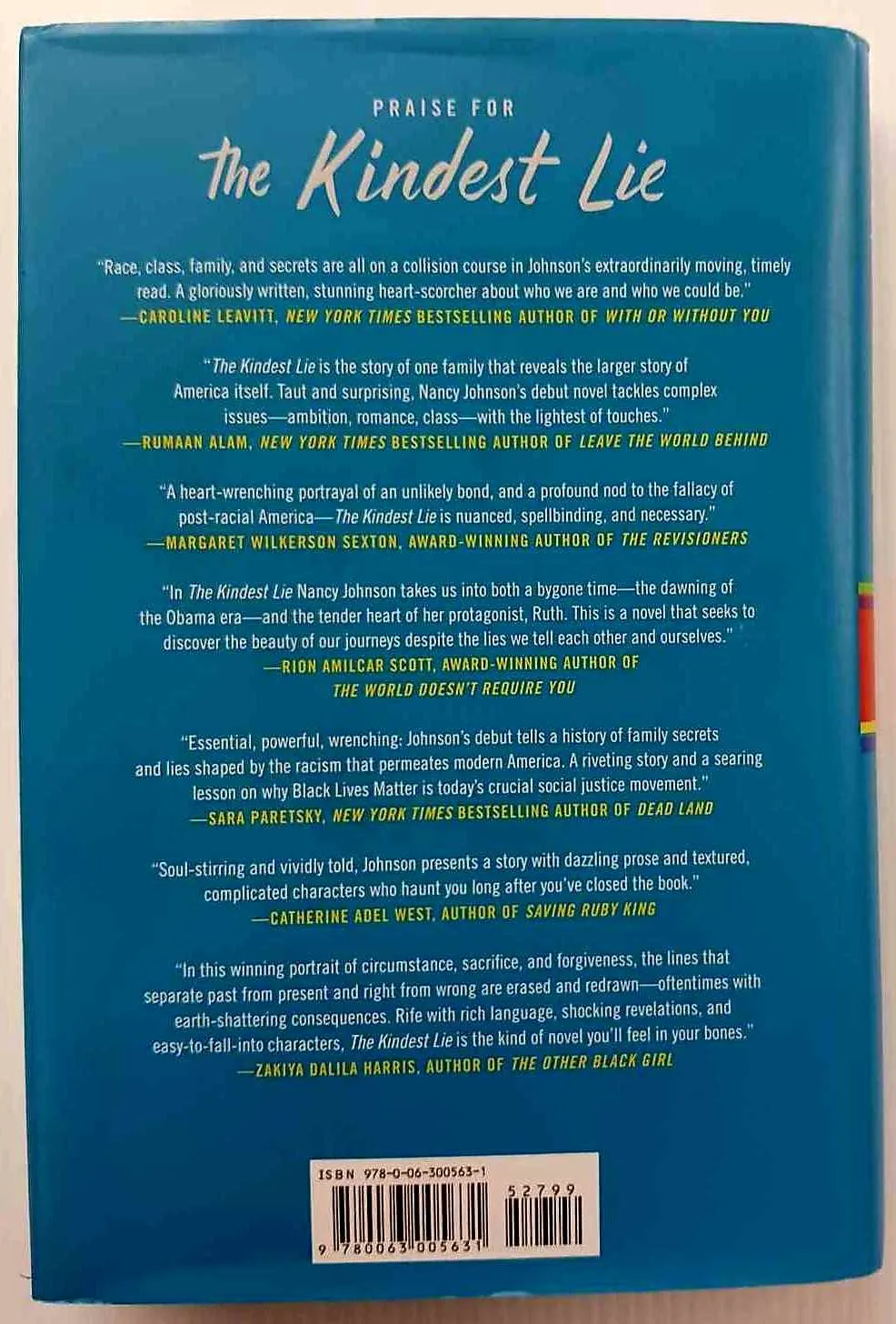 THE KINDEST LIE - Nancy Johnson