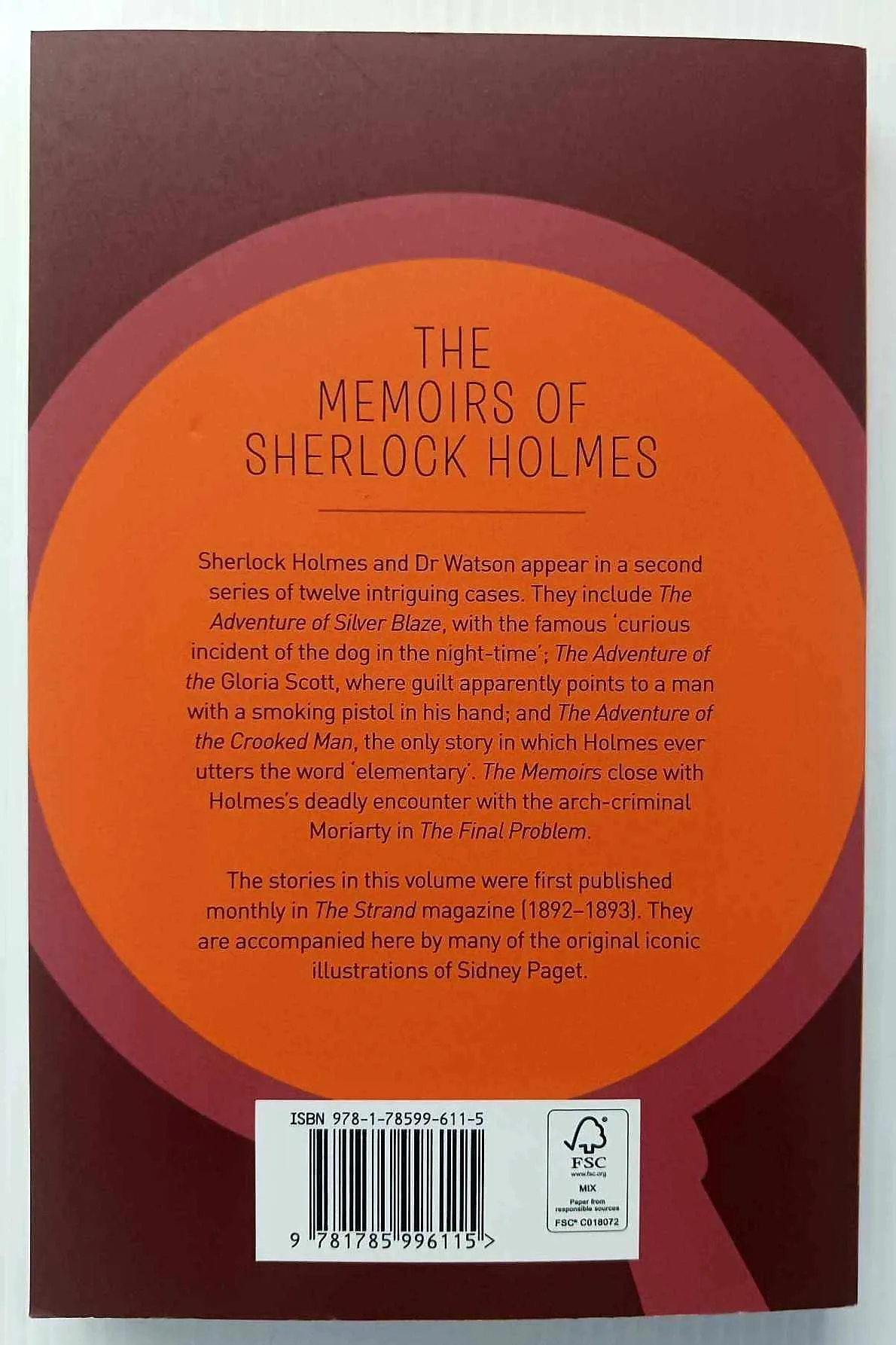 THE MEMOIRS OF SHERLOCK HOLMES - Sir Arthur Conan Doyle