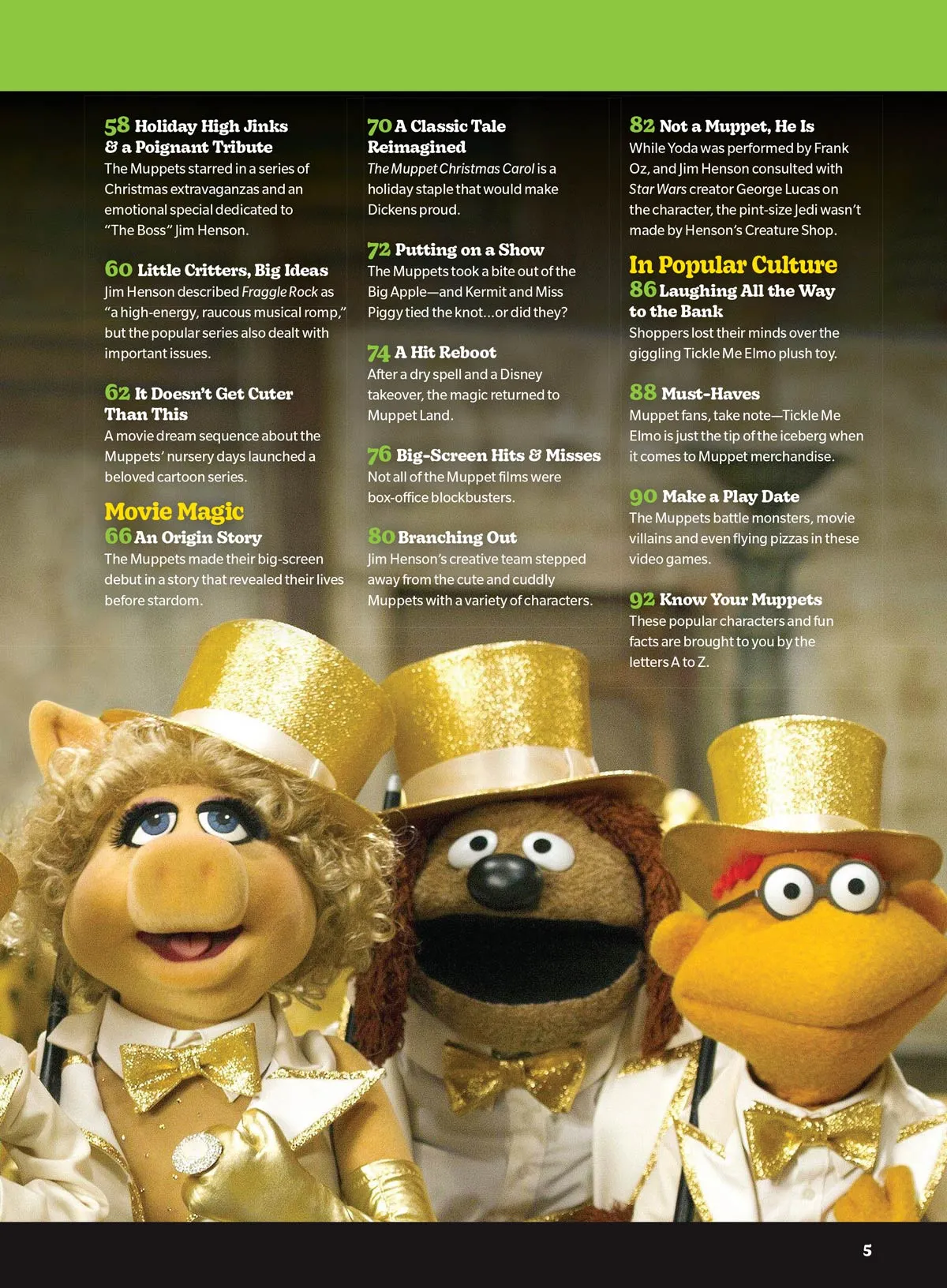 The Muppets - Super Unofficial Fan Guide: 50  Years Of Fun & Laughs, Celebrate The Muppet Show & Hit Movies, A To Z Of Your Favorite Monsters, Exclusive Sesame Street Muppeteer Shares Secrets & More!