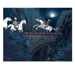 The Ravine PRINT Alison Lester