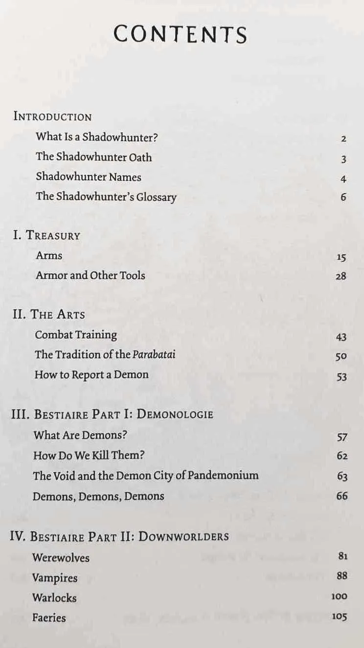 THE SHADOWHUNTER'S CODEX - Cassandra Clare, Joshua Lewis