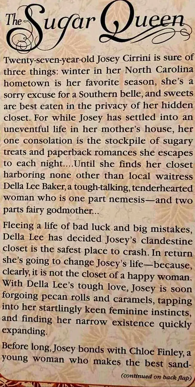 THE SUGAR QUEEN - Sarah Addison Allen